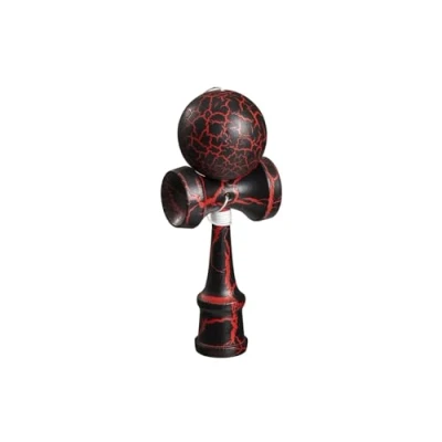 Afbeelding van Philos Kendama Zwart/Rood