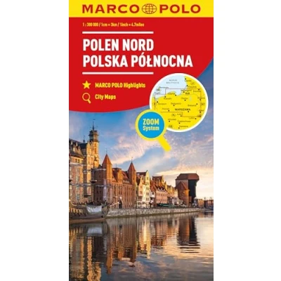 Afbeelding van Marco Polo Wegenkaart Polen Noord