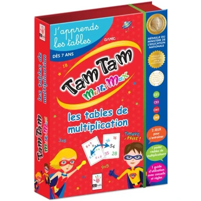 Image de Tam Multimax J&#039;apprends les tables de multipliaction Coffret