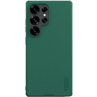 Afbeelding van Nillkin Super Frosted Shield Hoesje Geschikt voor Samsung Galaxy S25 Ultra Back Cover Groen
