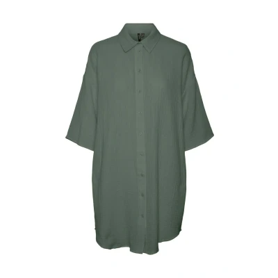 Afbeelding van Natali Oversized Shirt Laurierkrans Maat S