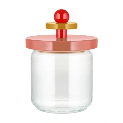 Afbeelding van Alessi Voorraadpot Twergi ES16/74 2 Roze ø 12 cm / 750 ml door Ettore Sotsass