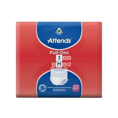 Afbeelding van ATTENDS Pull Ons 3 Medium 1 pak van 22 stuks