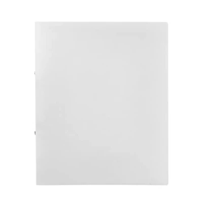 Image de Idena 10427 Classeur à anneaux format A4, 2 de 16 mm diamètre, largeur dos 20 mm, blanc, 1 pièce