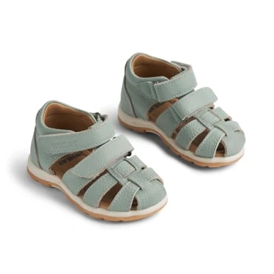 Afbeelding van Wheat Geschlossene Outdoorsandalen voor kinderen, Maat: 24, Aquaverde Leer