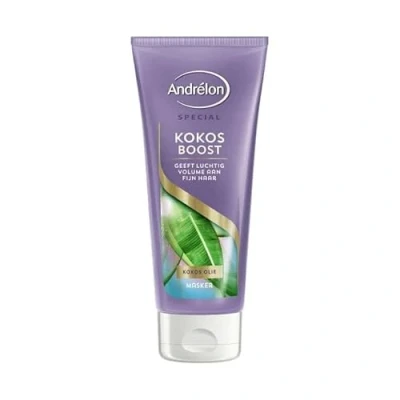 Afbeelding van Andrélon Haarmasker Kokos Boost 180 ml.