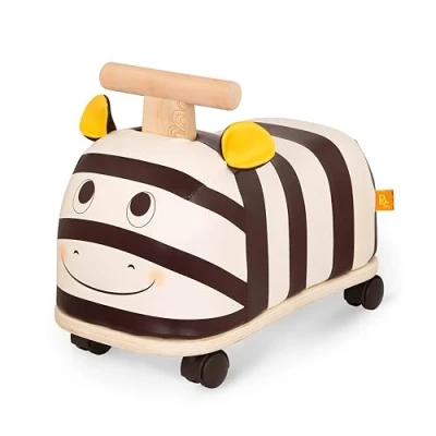 Afbeelding van B. toys by Battat BX1949Z Zippity Zebra loopwagen vanaf 18 maanden, L
