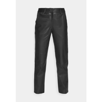 Afbeelding van Selected Femme Slfmarie Leren broek, Dames, Maat: 34, Black