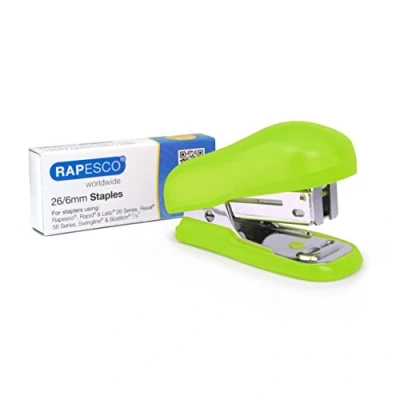Afbeelding van Rapesco 1411 Bug Mini nietmachine met nietjes, groen