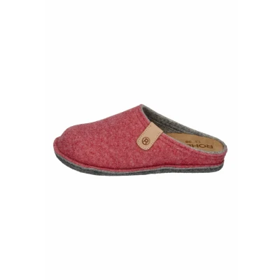 Afbeelding van Rohde Luccad Pantoffels, Dames, Maat: 37, Bordeaux Textiel