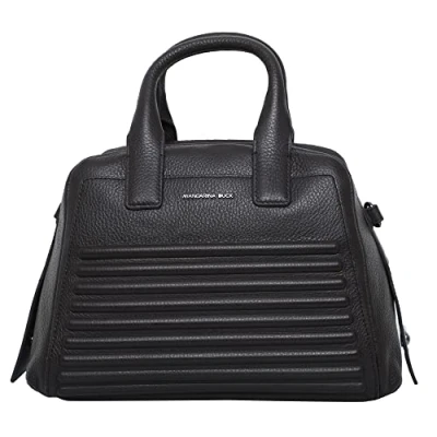 Afbeelding van MANDARINA DUCK Leren Handtas Schoudertas I Con Tote Mole Bruine