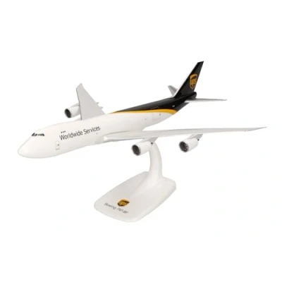 Afbeelding van herpa 612241 UPS Boeing 747 8F Airlines, verzamelvliegtuig, vliegtuigmodel, plug in model, modelcollectie, doe het zelvers, miniatuurmodellen, modelbouwset, klein vliegtuig