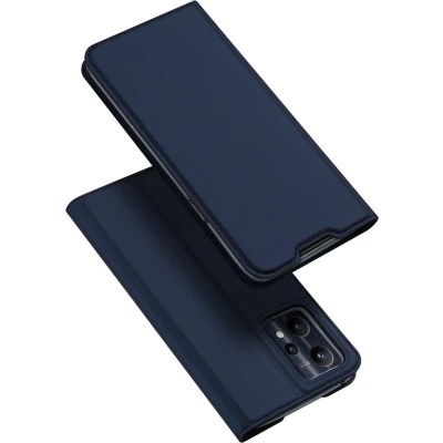 Afbeelding van Dux Ducis Telefoonhoesje geschikt voor Realme 9 Pro Plus Skin Book Case Blauw
