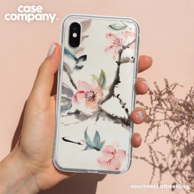 Afbeelding van Case Company® hoesje geschikt voor Xiaomi 13 Japanse bloemen Soft Cover Telefoonhoesje Bescherming aan alle Kanten en Schermrand
