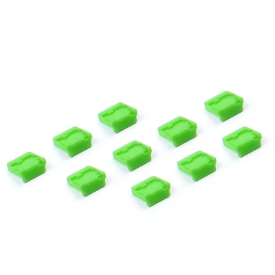 Afbeelding van Smartkeeper UL04P1GN Mini USB B poortslot Set van 10 stuks Groen Zonder sleutel