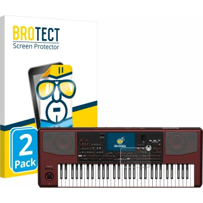 Afbeelding van BROTECT Screenprotector voor KORG Pa1000 Folie Beschermfolie transparant (2 Stuks)