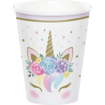 Afbeelding van Baby Unicorn Bekers 266ml 8 stuks
