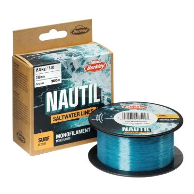 Afbeelding van Berkley NAUTIL Mono 300m .28 Turquoise Nylon vislijn