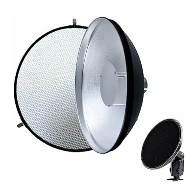 Afbeelding van Godox AD360 Witstro AD S3 Beauty Servies Reflector met Honeycomb voor AD180/360, zwart