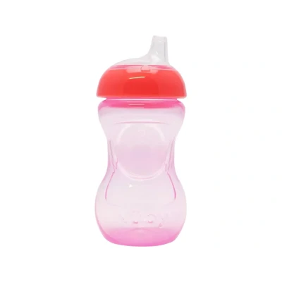 Afbeelding van Nuby Beker Mini Easy Grip Roze 180ml 4mnd+