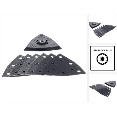Afbeelding van Fein steunplateauset driehoek 130mm (Set van 7 stuks)