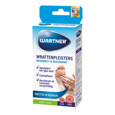 Afbeelding van Wartner Wrattenpleisters 24ST