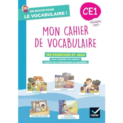 Afbeelding van EN ROUTE POUR LE VOCABULAIRE CE1 CAHIER ELEVE