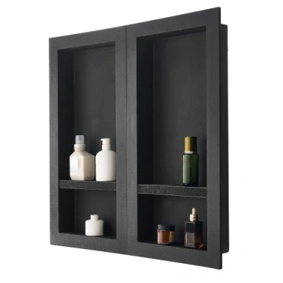 Image de VEVOR Niche Douche Encastrable Murale Salle de Bain 40,6x81,3 cm +