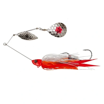 Afbeelding van Savage Gear Da&#039;Bush Spinnerbait 16Cm 32G Sinking Red Head Silver