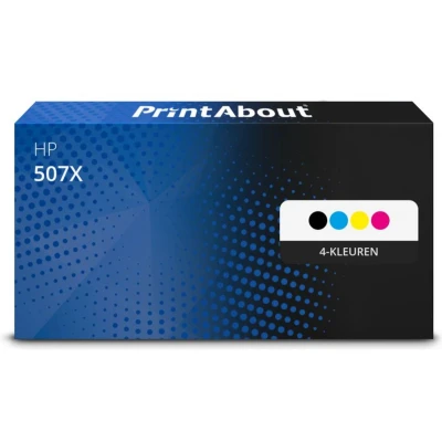 Afbeelding van Huismerk HP 507X (CE400X) Toner 4 kleuren Voordeelbundel Hoge capaciteit