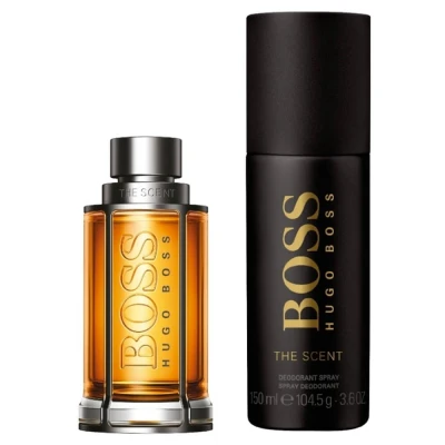Afbeelding van Hugo Boss The Scent Giftset EDT 50 ml + DSP 150