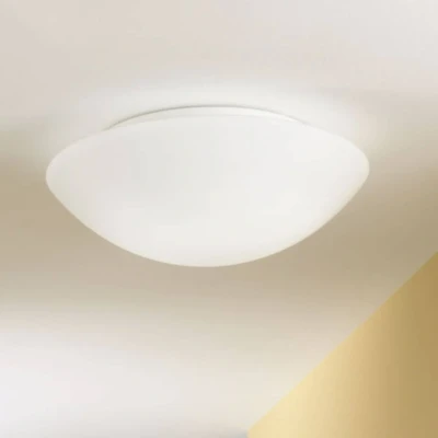 Afbeelding van Pandora plafondlamp, Ø 36 cm, glas, wit