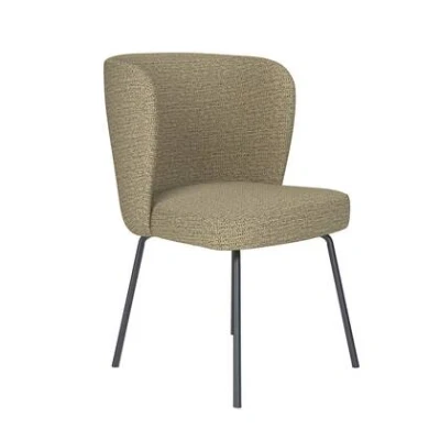 Afbeelding van Housecraft Living Stan Eetkamerstoel Metaal Pistache groen