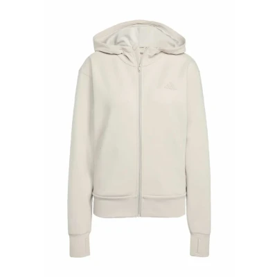 Afbeelding van adidas Performance Designed 4 Training Ritshoodie Dames Beige XS