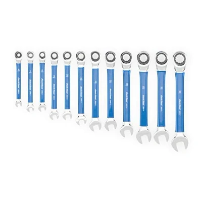 Afbeelding van Park Tool MWR SET Metrische ratelsleutelset 6 mm 17 blauw/zilver