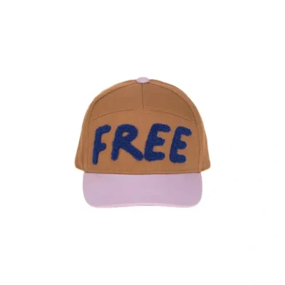 Afbeelding van Lässig Kids Base Cap Little Gang Free caramel/lilac, 2 6 jaar, maat 52