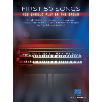 Afbeelding van First 50 Songs You Should Play on the Organ