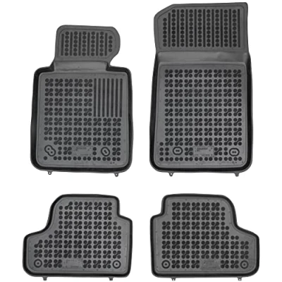 Afbeelding van M MOTOS rubberen automatten voor BMW Serie 3 (E93) van 2007 2013. Verbeter je reiscomfort met de antislip automat, vloermatten alle weersomstandigheden, bescherming tegen vuil