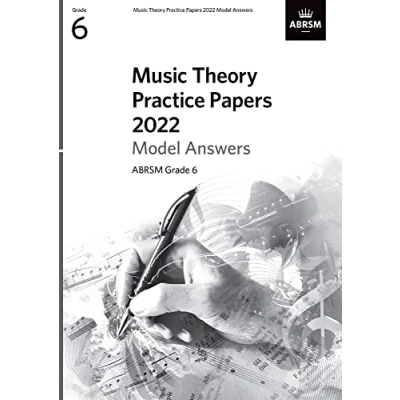 Afbeelding van Theory of Music Exam Papers &amp; Answers (ABRSM) Practice Model 2022, ABRSM Grade 6