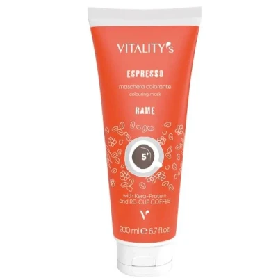 Afbeelding van Vitality&#039;s Espresso Colouring Rame Masker 200ml Kleur Opfrissen