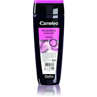 Afbeelding van Cameleo roze toner met water Oude versie Zonder gele tinten Semi permanente kleuring Blond en grijs haar Haarkleuring verzorging parabenen 200 ml