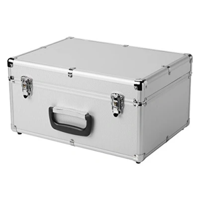 Afbeelding van Bresser Transportkoffer Erudit Dlx 41 X 31 Cm Aluminium Zilver