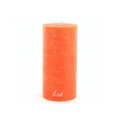Afbeelding van Rasteli Luz Your Kaars Cilinder Oranje D 9 cm H 19