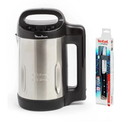 Afbeelding van Moulinex Yy4694fg Bundel Soepmaker (lm542810 ) + Tefal Mes Ice Force (k2320914)