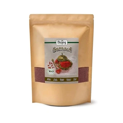 Image de Biojoy Poudre de Sumac BIO (1 kg), épice moulu, 5% Sel gemme