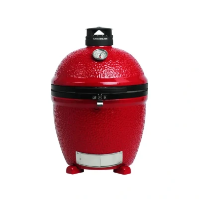 Afbeelding van Kamado Joe Classic II Stand Alone Houtskoolbarbecue Rood