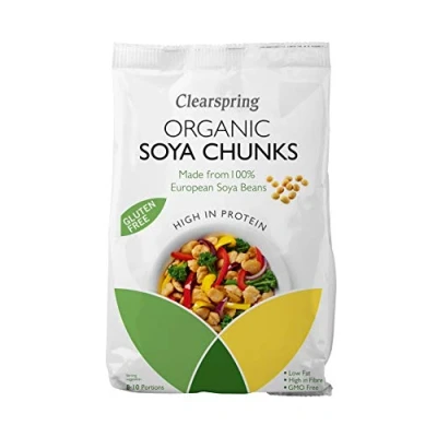 Afbeelding van CLEARSPRING WHOLEFOODS Bio Soya Chunks (1 stuks), 200 g