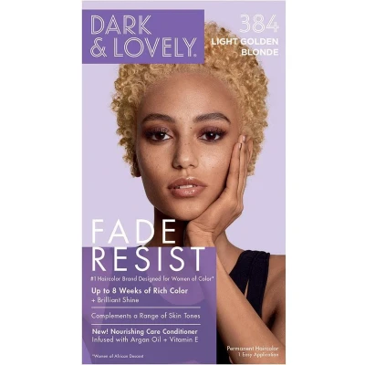 Afbeelding van Dark &amp; Lovely Permanent Hair Color 384 Light Golden Blonde