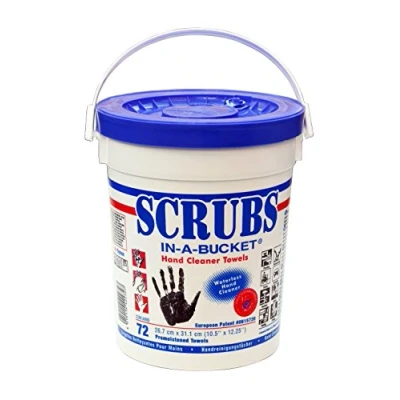 Image de Lingettes nettoyantes des mains et outils SCRUBS®