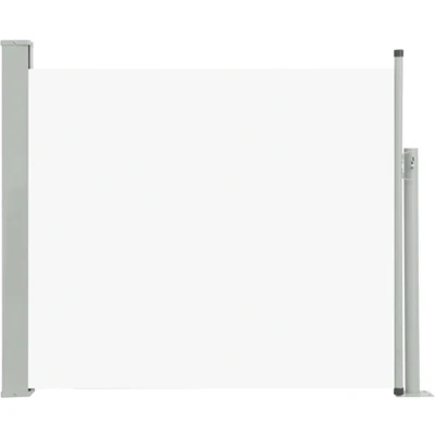 Afbeelding van Tuinscherm uittrekbaar 100x300 cm crème